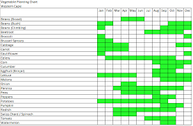 western cape vegetable planting chart seeds for africa