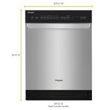Most of them are stainless steel body and plastic made racks. Whirlpool Wdf550sahs Quiet Dishwasher With Stainless Steel Tub Wdf550sahs Appliance Direct