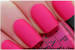 Coffin Matte Hot Pink Nails
