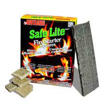 A fire starter square looks unassuming enough. Safe Lite Fire Starters 144 Squares