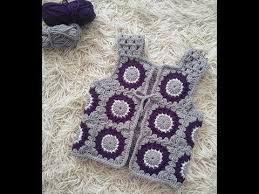 Motiften Kolay Yelek Yapimi Tig Isi Nasil Orulur How Crochet A West Youtube Tig Isleri Krose Orgu Projeleri