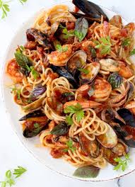 Frutti Di Mare Recipe Seafood Spaghetti Ciaoflorentina Recipe Frutti Di Mare Recipe Spaghetti Recipes Italian Recipes