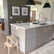 Free building plan with ikea base cabinet hack! How To Create A Custom Ikea Kitchen Island House With Home