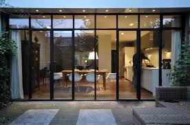 frank weil jaren 30 herenhuis aanbouw zwart aluminium pui huis buitenkant buitenkant huis ramen huis