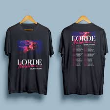New Lorde Melodrama Tour 2017 Mens Gildan T Shirt Black S