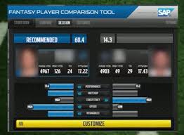 The nfl and amazon announced an expansion of their partnership at their annual aws re:invent. Nfl Player Comparison Tool Transforming The Casual Fan Into A Fanatic Sap Analytics