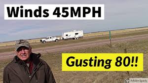 At wind speeds of 15 to 20 mph the effect increases dramatically. Is It Too Windy To Drive Your Rv Drivin Vibin