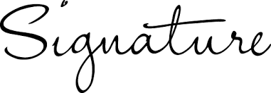 Résultat de recherche d'images pour "signature"