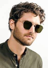 Earhart 24k Titanium Polarized Krewe Du Optic Titanium Teardrop Shape