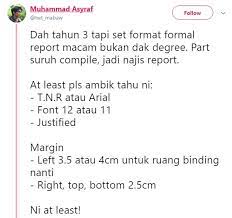 Pilihlah topik yang sekiranya bisa menarik pembaca proposal yang isinya jelas sehingga. Enter Enter Enter Sampai Lebam Noob Lelaki Ini Ajar Format Basic Guna Microsoft Word Buat Report