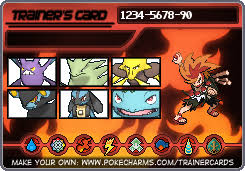 Pokecharms trainer card maker | creator programs. Make Your Own Personalized Trainer Card Smogon Forums