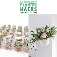 This scarecrow flower pot craft is perfect for fall and can even be used as a thanksgiving craft. Diy Dollar Store Planter Hacks The Cottage Market