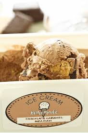 Chocolate Caramel Graham Canyon Ice Cream
