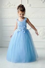 Blue Flower Girl Dress First Birthday Dress Blue Tutu Dress Etsy Flower Girl Dresses Blue Girls Blue Dress First Birthday Dresses