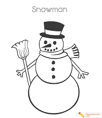 Maybe you would like to learn more about one of these? Easy Snowman Coloring Page 18 Free Easy Snowman Coloring Page