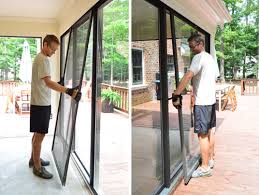 Lets the fresh air in and keeps the bugs out. Open Er Up Converting A Sunroom Into A Veranda Young House Love