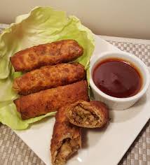 Cook at 400 degrees for 6 minutes. Air Fryer New York Style Egg Rolls Shrimp Pork This Old Gal