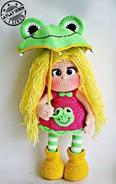 Mouthless Snooty Girl Crochet Dolls Crochet Doll Clothes Knitted Dolls