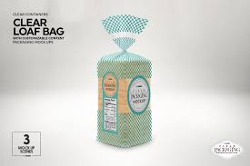 Just use smart objects to showcase your designs on the front and side of the packaging. Clear Loaf Bread Bag Packaging Mockup By Inc Design Studio Thehungryjpeg Com