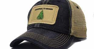 An Appeal To Heaven Flag Patch Trucker Hat Black Trucker Hat Trucker Hats