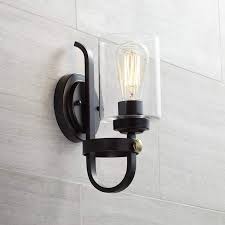 Eagleton 12 High Oil Rubbed Bronze Led Wall Sconce 35f50 Lamps Plus