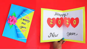 How to add cloze deletions in bulk from excel csv? How To Make Beautiful New Year Card Handmade Easy Greetings Card For Happy New Year 2020 Youtube