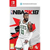 Avec un gameplay encore plus approfondi, des fonctionnalités en ligne compétitives et communautaires, ainsi que des modes de jeu intenses et variés, nba 2k21 offre une immersion exceptionnelle dans toutes les facettes de la nba et de la culture du basket, le tout dans un seul et unique jeu. Amazon Com Nba 2k18 Standard Edition Nintendo Switch Take 2 Interactive Video Games