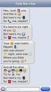 Call Me Maybe Emoji Style Funny Emoji Texts Emoji Texts Funny Texts