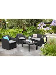 Shop great deals on keter patio & garden furniture. Keter Oklahoma Sofa Set Very Co Uk