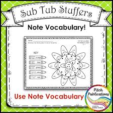Us nickel coloring page printout. Rhythm Coloring 1b Color By Note Name Quarter Note Rest Eighth Note