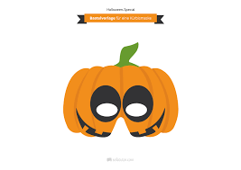 Die tradition, halloweenmasken zu basteln. Bastelvorlagen Halloween Masken Zum Selbermachen