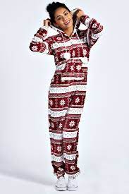 Matilda Fairisle Pom Pom Hooded Onesie Christmas Outfit Comfy Outfits Cute Pjs