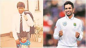 61 ఏళ్ల తర్వాత మళ్లీ సఫారీ బౌలర్ ఘనత. Keshav Maharaj Fan Kid In 1992 Photo With Kiran More Is Now South African Bowler Sports News The Indian Express