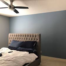 There are so many trendy bedroom accent wall design ideas to consider if you're looking for an easy way to update your room. Master Bedroom Diy Millwork Feature Wall Styled To Sparkle