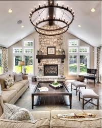 This Is The Layout For Dream House Dining Room Table Behind The Couch And Then Open Kitchen Wit Vaulted Ceiling Living Room Home Addition Living Room Remodel