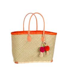 Décliné en plusieurs formes et couleurs, le sac de plage est très utile pour y mettre les objets l'accessoire indispensable pour des vacances réussies au soleil c'est bien le sac de plage. Panier De Plage Sac Chapeau Le Voyage En Panier C