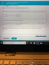 For example, the obama administration and the bush administration, as we have data on both. Solved Type I And Type Ii Errors A Coin Operated Coffee M Chegg Com