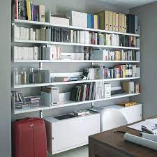 On a souvent besoin de rangement supplémentaire. Etagere Murale T 99 Sellex Contemporaine En Acier Laque Pour Bureau