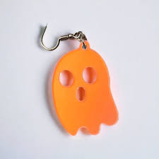Buy Halloween Cute Ghost Mix and Match Dangle Iridescent Earrings Online in  India