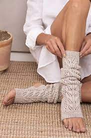Namaste yoga kimono stretch knit wrap cardigan gray & black top size medium new. Ravelry Namaste Yoga Socks Pattern By Sari Nordlund Yoga Socks Knitting Pattern Yoga Socks Pattern Knit Leg Warmers Pattern