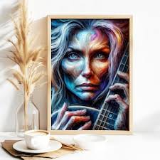 No molestar mientras toco la guitarra arte de pared imprimible, descarga  digital