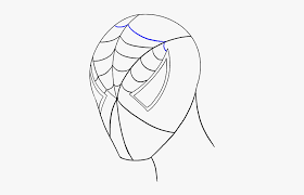 Learn how to face paint spiderman or venom quick and easy! How To Draw Spiderman S Face Easy Drawing Guides Drawing Free Transparent Clipart Clipartkey