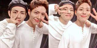 Park bo gum taehyung is on facebook. Kim Taehyung With Park Bogum Taehyung Bo Gum Kim Taehyung