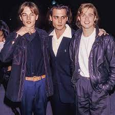 #johny depp #winona ryder #heathers #90s #90s fashion #90s style #90s movies #90s girl. 90s To 00s On Twitter Leonardo Dicaprio Johnny Depp And Brad Pitt Looking Good In The 90 S
