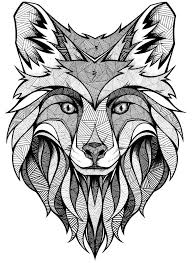 'mandala tete loup 2' is the free vector file you will download, the vector file is stealthed in the.zip.rar.7z file to help you download files . Tete De Loup Dessin Dessin Facile Animaux Coloriage Mandala Animaux