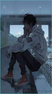 Hd wallpapers and background images Iphone Sad Anime Boy Wallpaper Sad Wallpaper Anime Neat