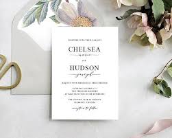 Wedding Invitations Wedding Invitation Template Set Made Beachwe Wedding Invitations Printable Templates Wedding Invitations Diy Printable Wedding Invitations