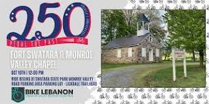 Pedal The Past: Fort Swatara & Monroe Valley Chapel