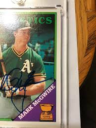 Regardless of value high or low, the 1985 topps mark mcgwire rookie card is certainly an important card in the hobby. Mavin 1988 Topps All Star Rookie Mark Mcgwire Baseball Card 580 Autograph