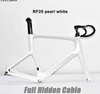 CECCOTTI RF26 نموذج كامل الكربون الطريق إطار دراجة هوائية مع مكبح قرصي كامل كابل داخلي تصميم مخصص اللون ايرو دراجة إطارات - AliExpress 18